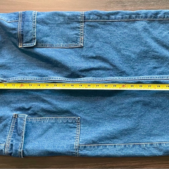 Cargo Denim Skirt - Picture 7 of 7